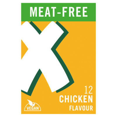 Oxo 12 Meat-Free Vegan Chicken Flavour Stock Cubes 71g thumbnail 3