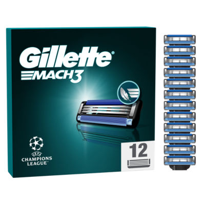 UEFA Champions League Special Edition  Mach3 Razor Blades x12 thumbnail 2