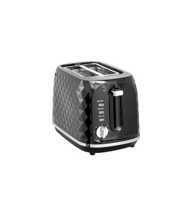 Black diamond effect Toaster- 2 slice