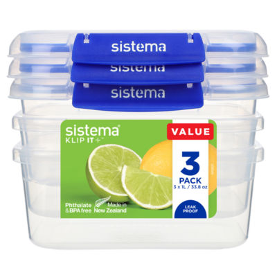 KLIP IT PLUS Leakproof Food Storage Containers