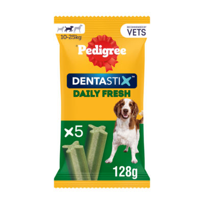 Pedigree Dentastix Fresh Daily Dental Chews Medium Dog