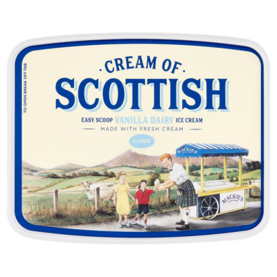 Cream of Scottish Easy Scoop Vanilla Ice Cream thumbnail 2