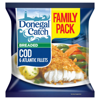 6 Breaded Cod Atlantic Fillets 519g thumbnail 2