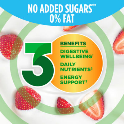Peach Fat Free No Added Sugar Gut Health Fruit Yoghurt Multipack 4x115g thumbnail 4