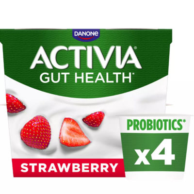 Strawberry Gut Health Fruit Yoghurt Multipack 4x115g thumbnail 2