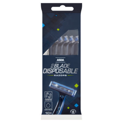 10 2 Blade Disposable Razors thumbnail 2