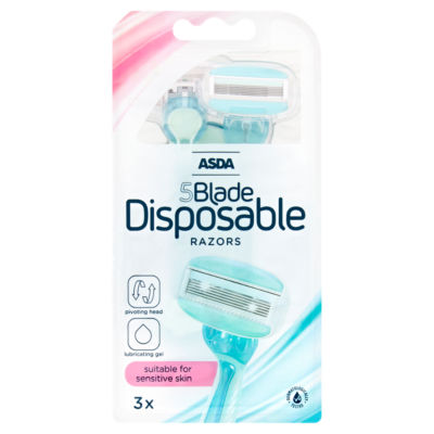 3 5 Blade Disposable Razors thumbnail 2