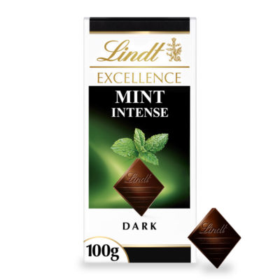 Lindt Excellence Intense Dark Mint Chocolate Bar