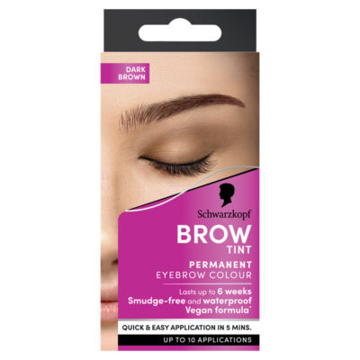 Brow Tint Dark Brown, Permanent Eyebrow Colour, 10ml thumbnail 2
