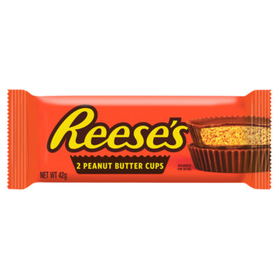 Milk Chocolate and Peanut Butter Cups, 2 Pack, 42g thumbnail 2