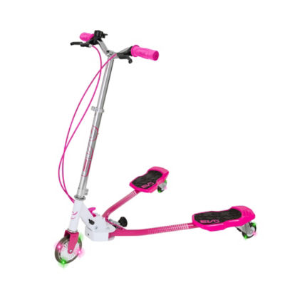 Light Up Junior V-Flex Scooter - Pink thumbnail 2