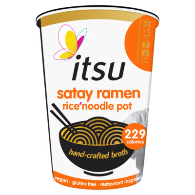 satay style instant noodles & broth pot 64g thumbnail 2