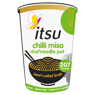 chilli miso instant noodles & broth pot 63g