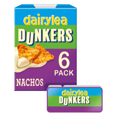 Dunkers Nachos Cheese Snack 6 pack Multipack (6 x 43g) 258 g thumbnail 2