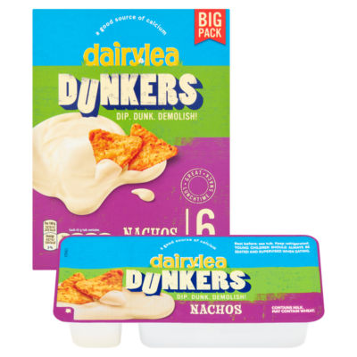 Dunkers Nachos Cheese Snack 6 pack Multipack (6 x 43g) 258 g thumbnail 3