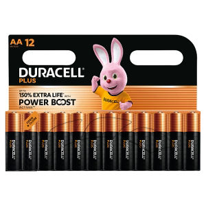Duracell Plus AA Batteries 12 Pack
