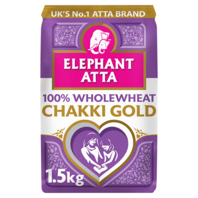 Chakki Gold Whole Wheat Chapatti Flour 1.5kg thumbnail 2