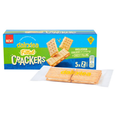 Filled Cheese Crackers 5 pack Multipack (5 x 19.3g) 96.4 g thumbnail 3