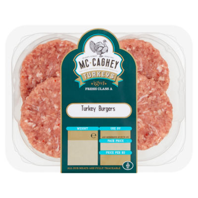 Turkey Burgers 400g thumbnail 2