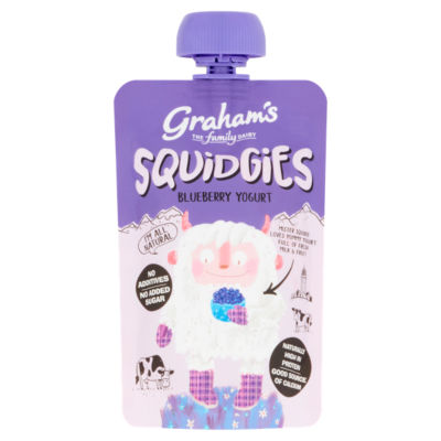 The Family Dairy Squidgies Blueberry Yogurt 100g thumbnail 2