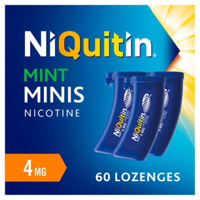 Minis Mint 4 mg Lozenges - Effective Smoking Craving Relief - Practical Pocket-Sized Container - 60 Mini Lozenges - Relieve Sudden Cravings - Reduce and Quit Smoking Aid thumbnail 3