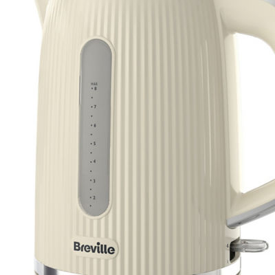 Bold Vanilla Cream Electric Kettle 1.7L Cream & Silver Chrome VKT223 thumbnail 3