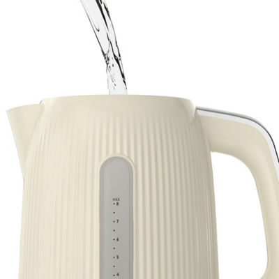 Bold Vanilla Cream Electric Kettle 1.7L Cream & Silver Chrome VKT223 thumbnail 4