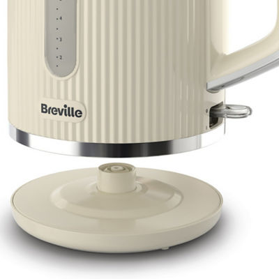 Bold Vanilla Cream Electric Kettle 1.7L Cream & Silver Chrome VKT223 thumbnail 5