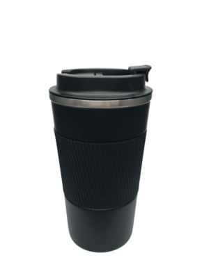 Double Wall Travel Tumbler Black 450ml thumbnail 2