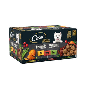 ® NATURAL GOODNESS™ Grain Free Wet dog Food Tins Mixed in Loaf 6x400g thumbnail 2