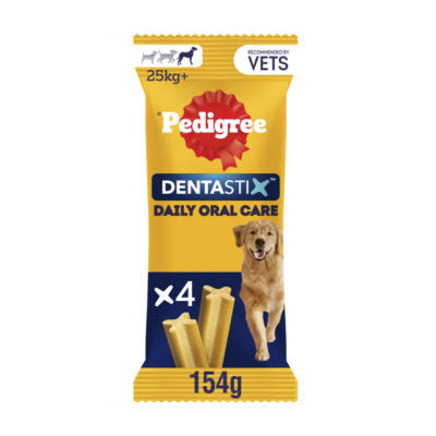 Pedigree DentaStix Daily Large Dog Dental Treats 4 Sticks