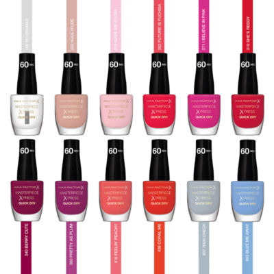Masterpiece Xpress Quick Dry Nail Polish Future is Fuchsia 8ml