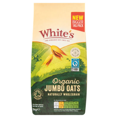 Organic Jumbo Oats Naturally Wholegrain 1kg thumbnail 2