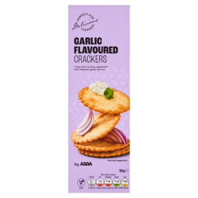 Garlic Flavoured Crackers 185g thumbnail 2