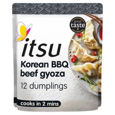 12 Korean BBQ beef gyoza dinner dumplings 240g thumbnail 2