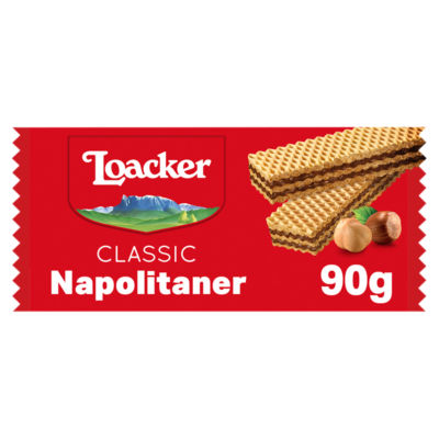 Loacker Napolitaner Hazelnut Cream Wafer