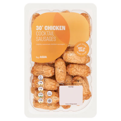 30 Chicken Cocktail Sausages 246g thumbnail 2