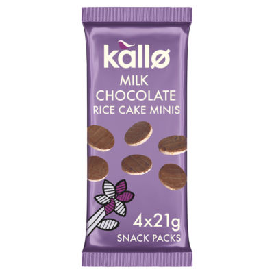 Milk Chocolate Rice Cake Minis 4x21g (84g)