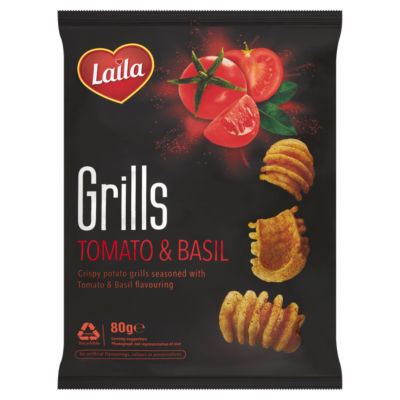 Grills Tomato & Basil 80g