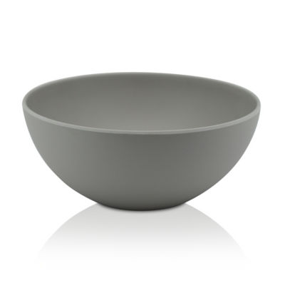 Grey Bamboo Bowl 7.75 Inches