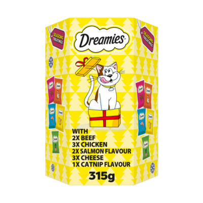 Christmas Biscuit Gift Box for Cats Mixed Treats 315g thumbnail 2