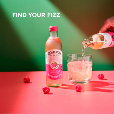 Organic Raspberry & Elderflower Kombucha 275ml thumbnail 3