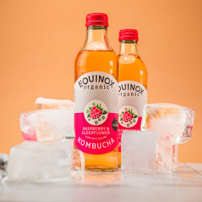 Organic Raspberry & Elderflower Kombucha 275ml thumbnail 4
