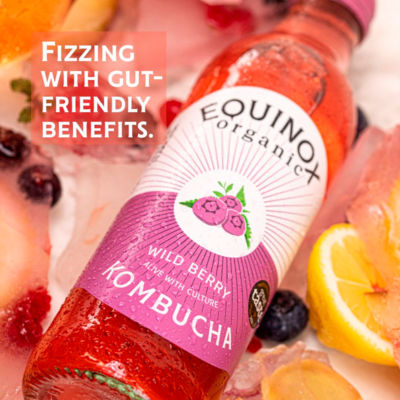 Organic Wild Berry Kombucha 275ml thumbnail 3