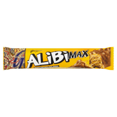 Alibi Max Crispy Bar with Rice Crisps and Caramel in Milk Chocolate 49g thumbnail 2