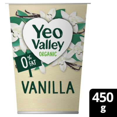 Organic Vanilla Live Smooth & Live Yogurt 450g thumbnail 2