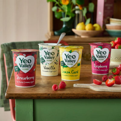 Organic Vanilla Live Smooth & Live Yogurt 450g thumbnail 4