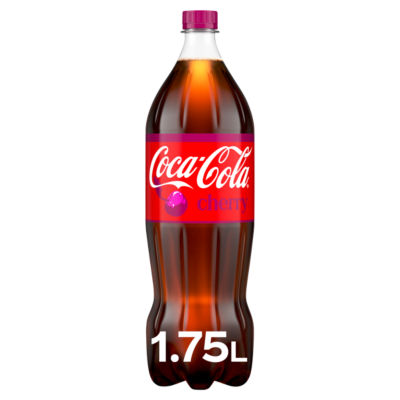 Coca-Cola Cherry Soft Drink Bottle 1.75L