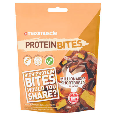 Protein Bites Millionaires Shortbread Flavour thumbnail 2