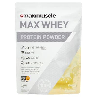 Max Whey Protein Powder Vanilla Flavour